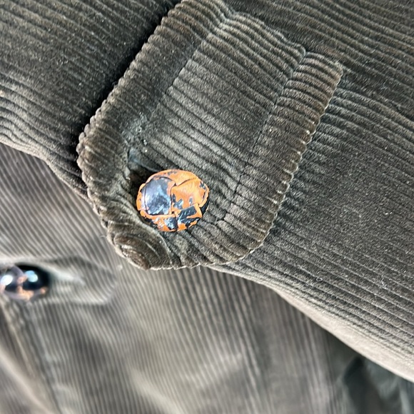 🔹 Vintage 70’s Corduroy Coat with Faux Fur and Wool Lining - Picture 8 of 16